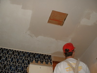 plaster ceiling