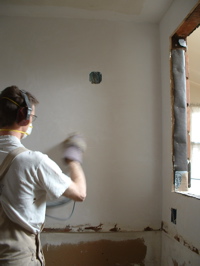 mathew touching up plaster