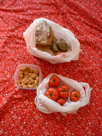 cookies, tomatoes and tacos