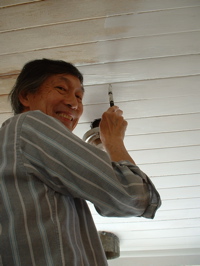 john priming ceiling